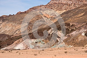 ArtistÃÂ´s Palette, Death Valley NP, California USA photo